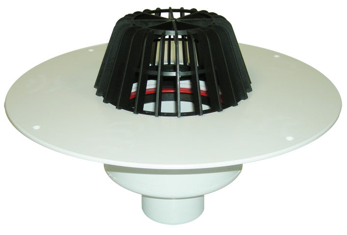 HL62P/1 vertikalni krovni slivnik sa PVC kragnom