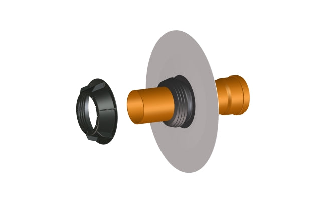 HL800P/160 Cevna hidroizolacija DN160 sa PVC-prirubnicom