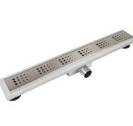 Linijska rešetka DECOR 600mm inox drops Balneo
