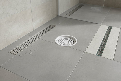 Kako izabrati pravi podni slivnik za tuš zonu (inox, PVC, suvi slivnici)