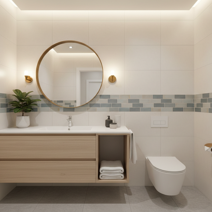 Kako napraviti kupatilo za goste — praktično i stilizovano rešenje