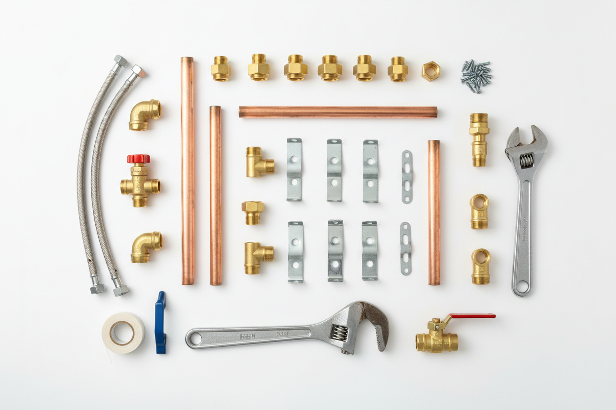 Kompletan set opreme za priključenje bojlera: šta vam je sve potrebno