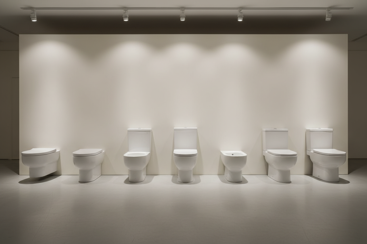 WC šolje – konzolne, monoblok i stojeće