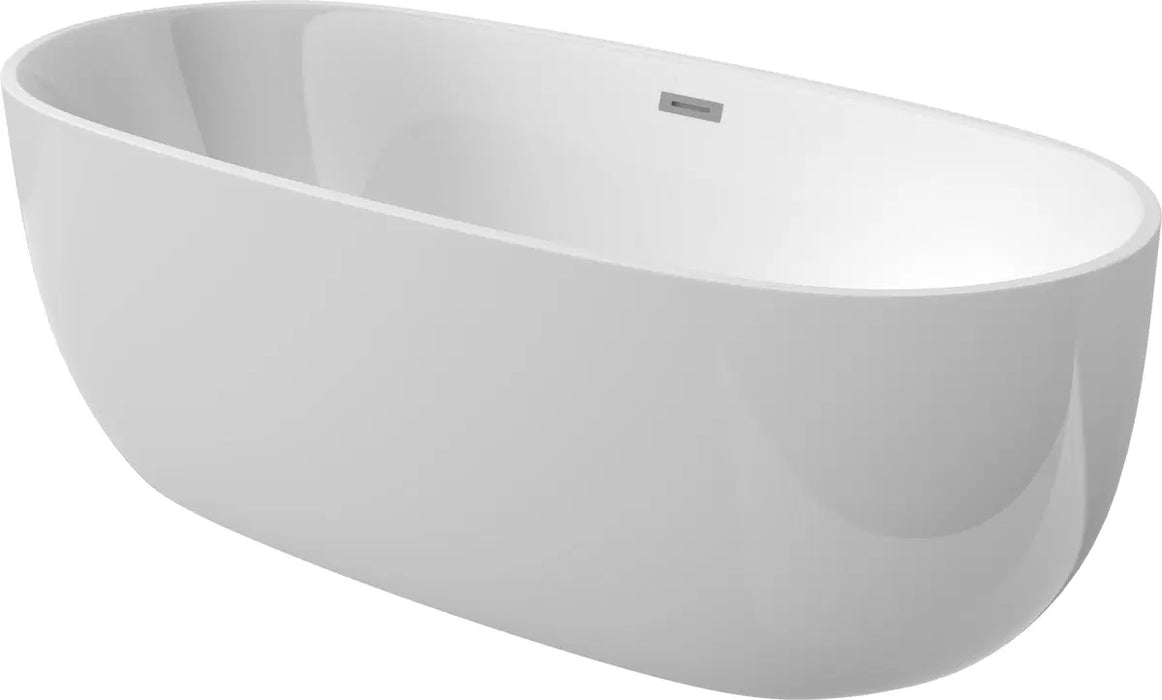 Kada akrilna bela samostojeca ovalna 170cm DEANTE *KDU_017W - slika 2